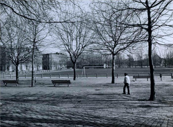 Het Schuttersveld, omstreeks 1977...