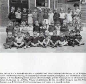 Talmaschool kleuterschool 1963